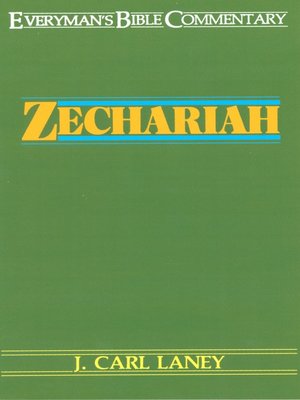 cover image of Zechariah- Everyman's Bible Commentary